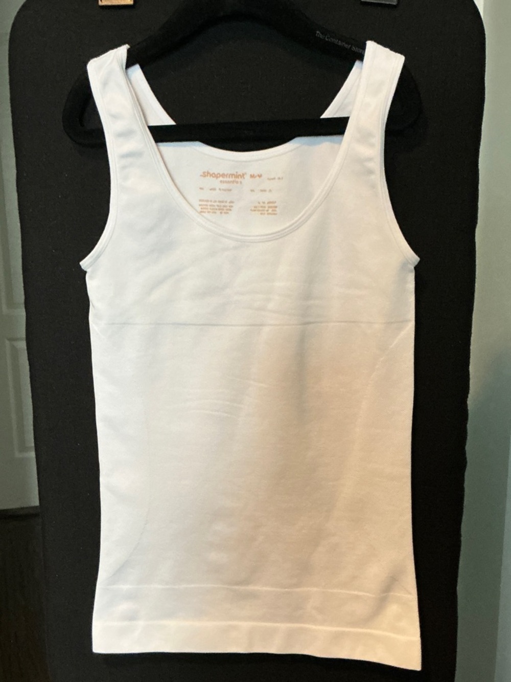 Shapermint Essentials All Day Every Day Tank Cami White